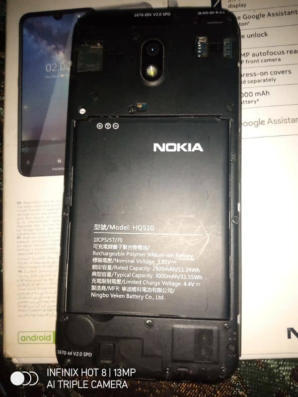nokia 2.2 with box 3