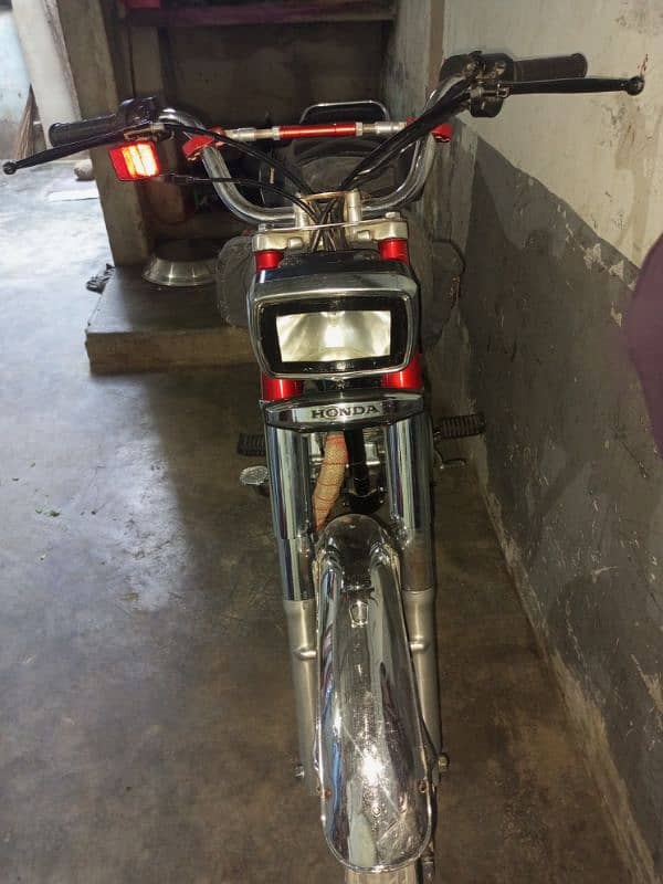 Honda cG 125 Ducoment clear 1