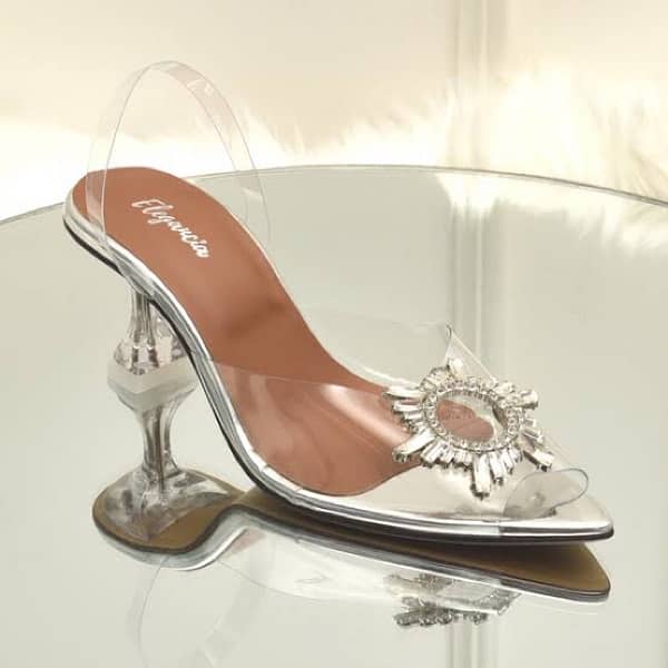 transparent heels 0