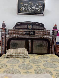 King size bed without Mattress