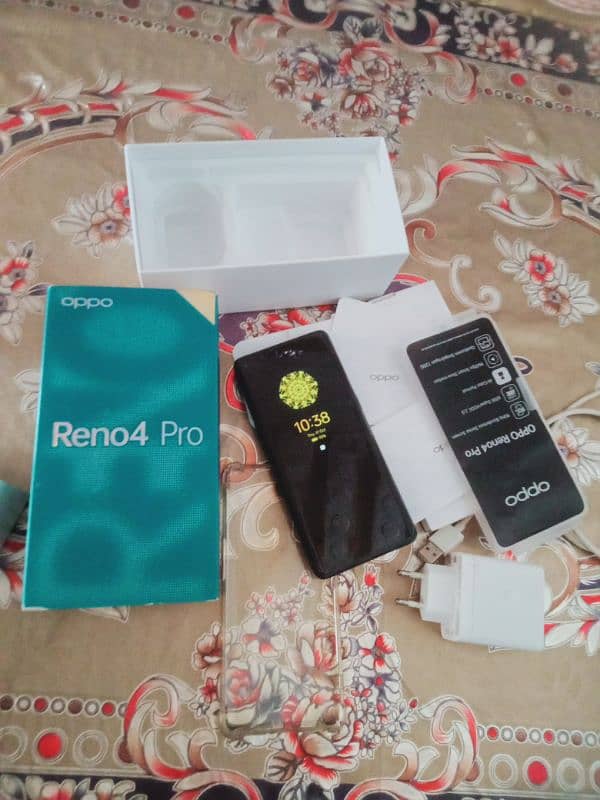 Oppo Reno 4 pro with box 67w ultra fast vooc charger 7