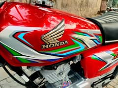 Honda 125 Model 2023 Red Total Original Fabulous LusSh conditin