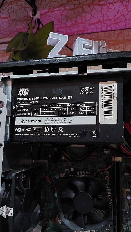 I5 4590 with 500w cooler master power supply 2