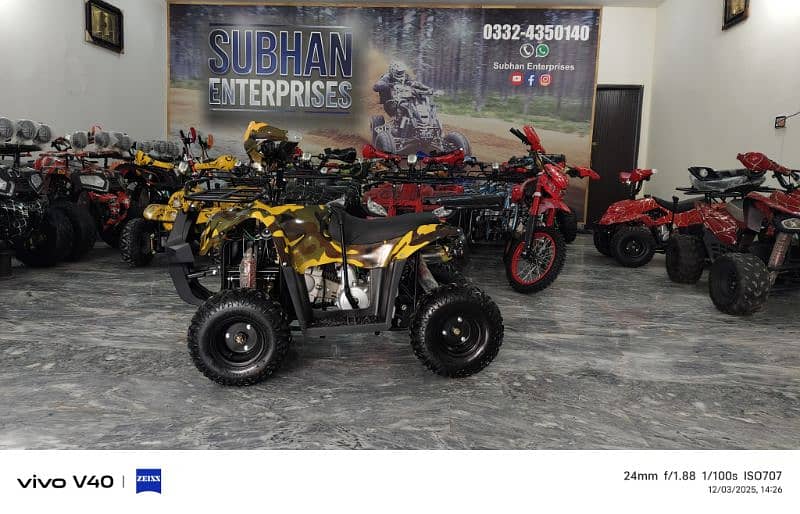 Latest Varient 107cc Atv Quad Bikes Delivery In All Pakistan 7