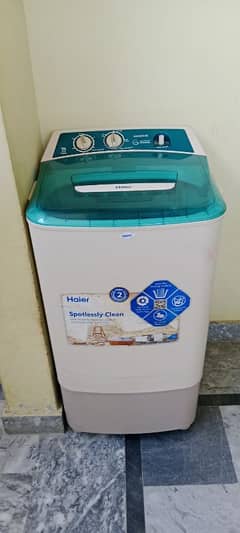 haier washing machin