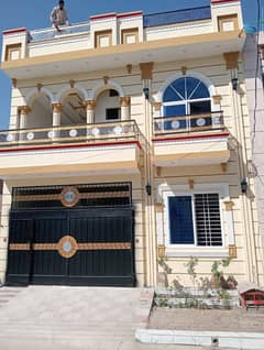 Fine city near dewan wali puli New brand luxury 5 marly double story house for sale