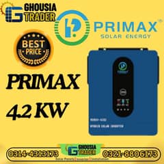 Primax Venus galaxy  4.2kw 6.2kW Hybrid Solar Inverter