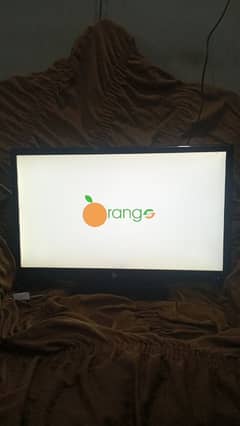 Orange 24 inch LED tv