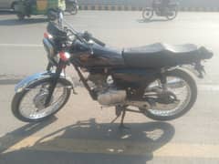 honda 125 2023 model again restored accidental bike