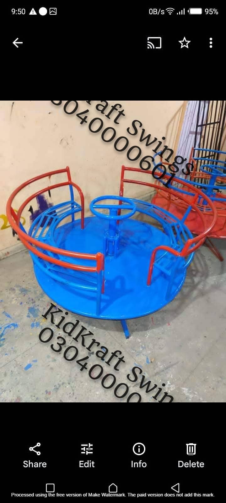 Slide, Swings, Kids rides, jhula, Spring rider, jungle gym, indoor set 9