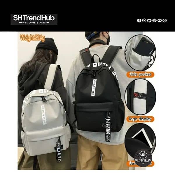 KOREAN CUTE BACKPACK MALE/ FEMALE 2