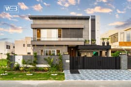 Facing Park 1 Kanal Modern House At Top Location In DHA Phase 7