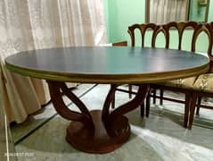 Total Wooden Dinning Table , 6 Seater