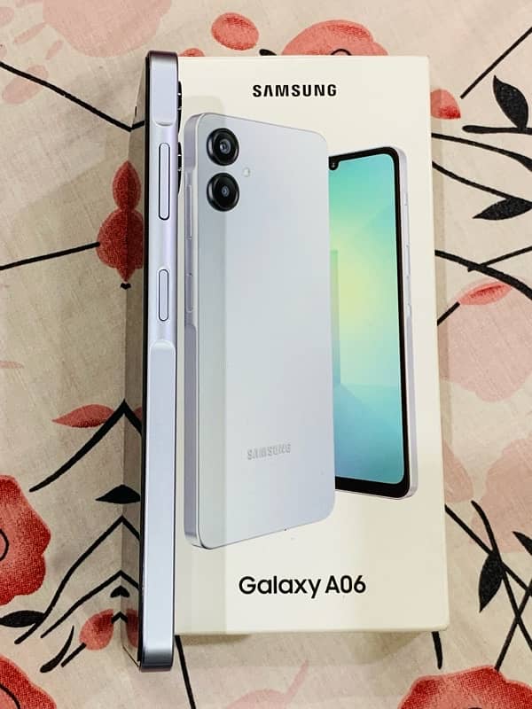 samsung A06 just box open official pta 5