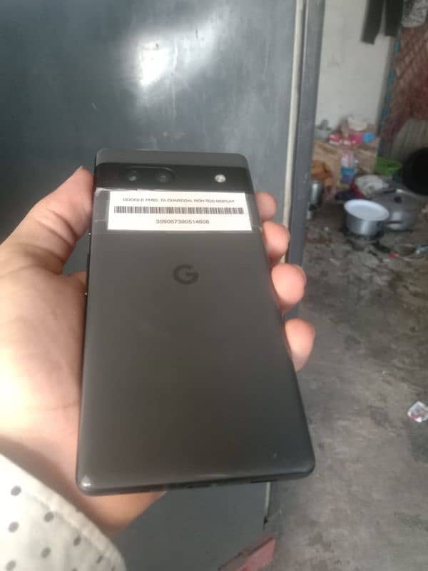 google pixel 7a with original charger 0