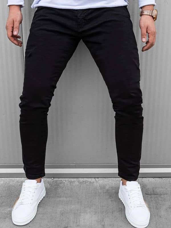 Premium Black Jeans – Timeless Style & Comfort! 1