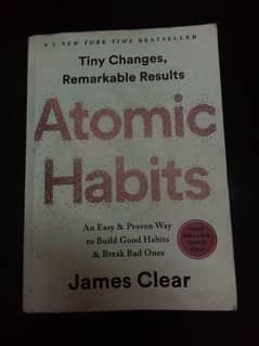 Atomic Habit book by James Clear