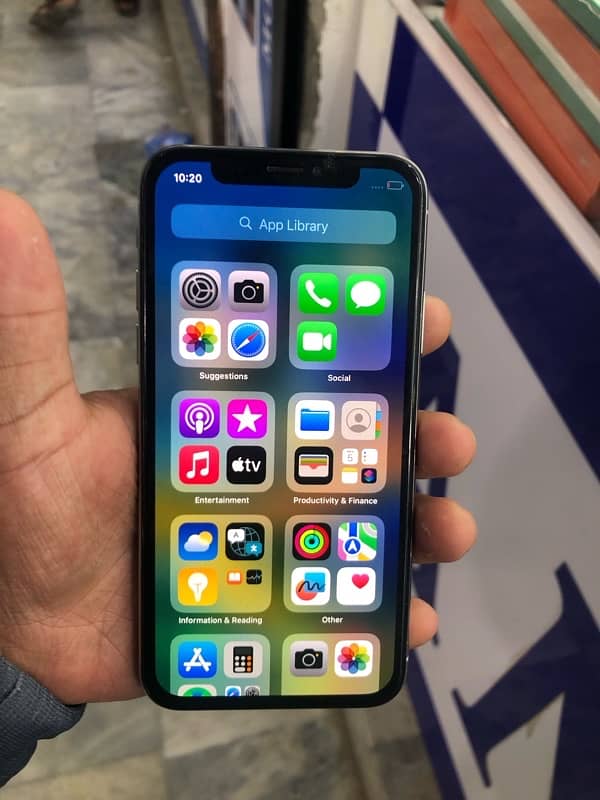 Iphone X 256gb PTA Approved urgent sale 1