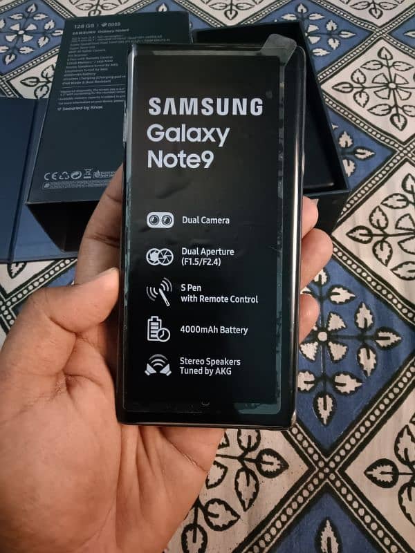 Samsung Galaxy Note 9 Dual Sim Official PTA Approved With Original Box 5
