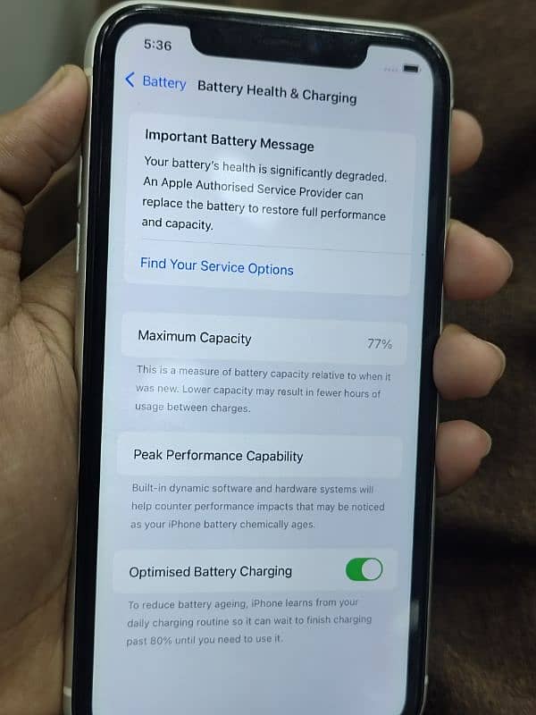 IPHONE 11 PTA APPROVED 128 GB 8