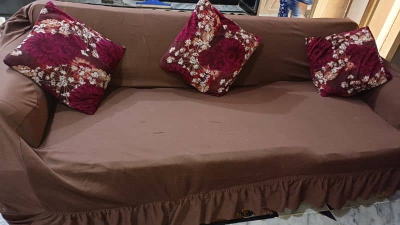 5 setaer sofa set with cushions  & Covers 3