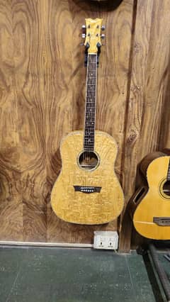 Dean AXS Dread Quilt Ash Acoustic Guitar