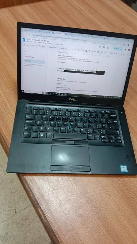 Dell latitude 7490 i5 8th generation 2