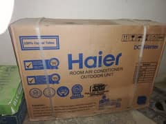 Haier 1 Ton Ac daba packed rakha hua hai 10 month se