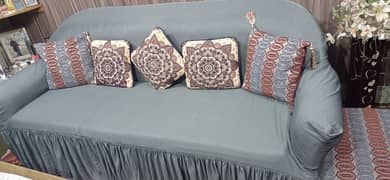 3 seater (3,2,1) sofa cover available  for sale in the colour brown