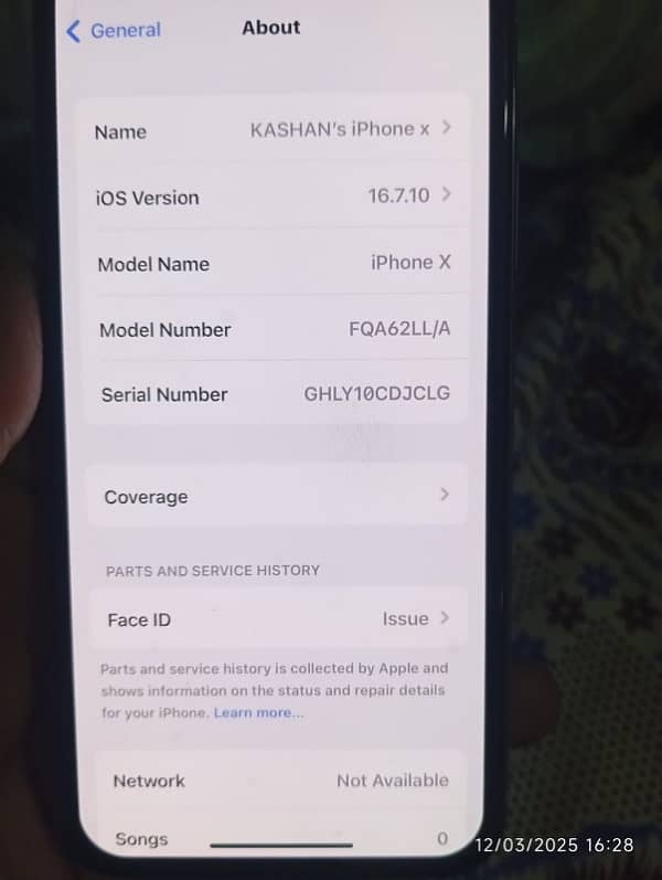 iPhone X non pta 8