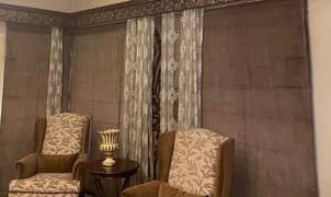 Roller blinds and net ring curtains bundle