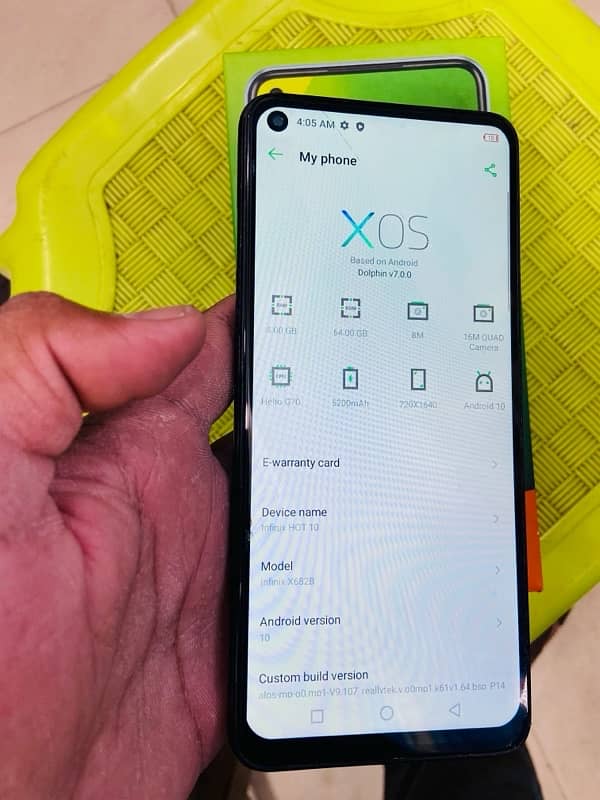 Infinix hot 10 4/64 Dual Pta Aproved 3