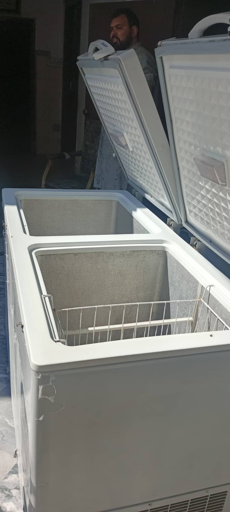 Dawlance full size deep freezer in lush condition 1