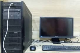 core i7 3 gen pc with Samsung monitor