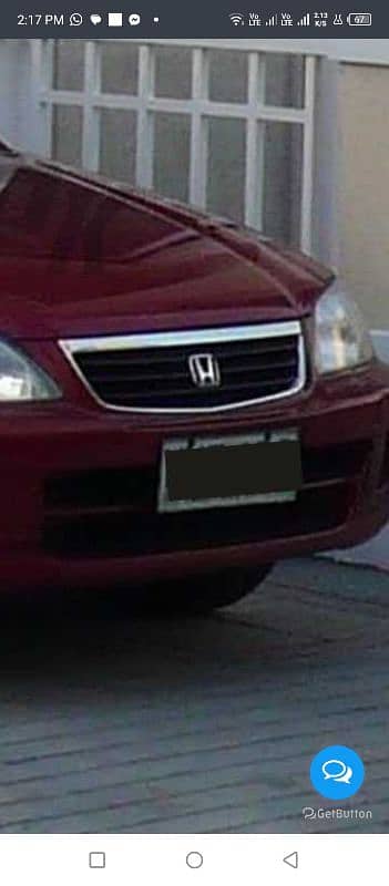 honda city 2000 model front grill 1