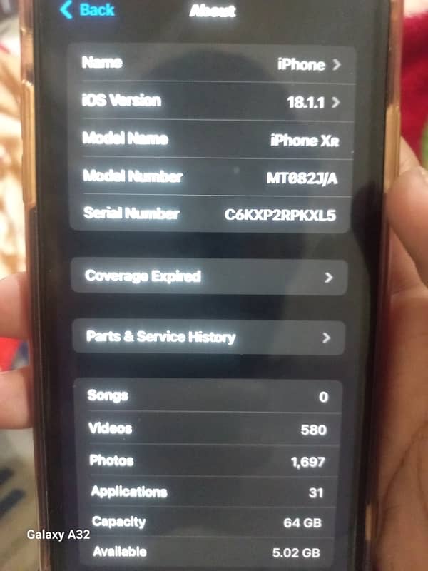 iphone XR Non 64gb 3