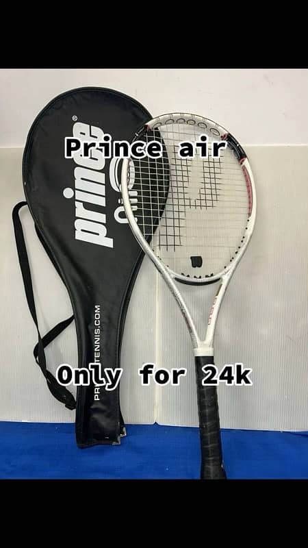 ORIGINAL wilson and yasaki head and other few rackets 8