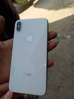 I phone xs max 64gb white colour factory