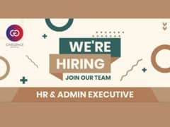 Urgent HR Admin Female Staff Required