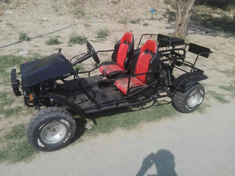 8 feet big size buggy 4 seater 8 Number manual 3F 1R All ok 1