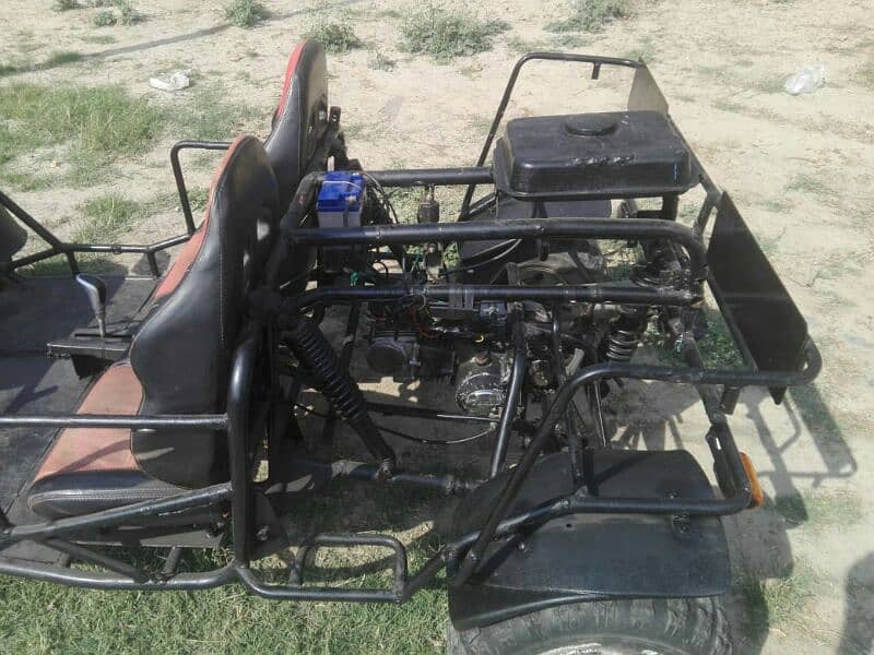 8 feet big size buggy 4 seater 8 Number manual 3F 1R All ok 4