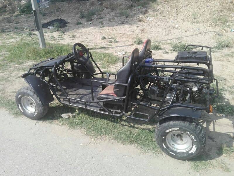 8 feet big size buggy 4 seater 8 Number manual 3F 1R All ok 6