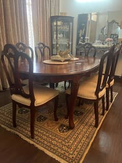 6 Seater French Style Dining table