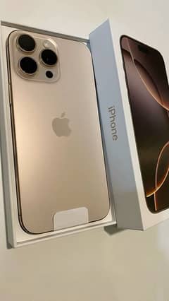 iPhone 16 pro desert titanium - JV