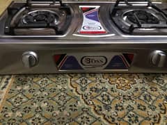 Automatic Boss Kitchen Stove Silver