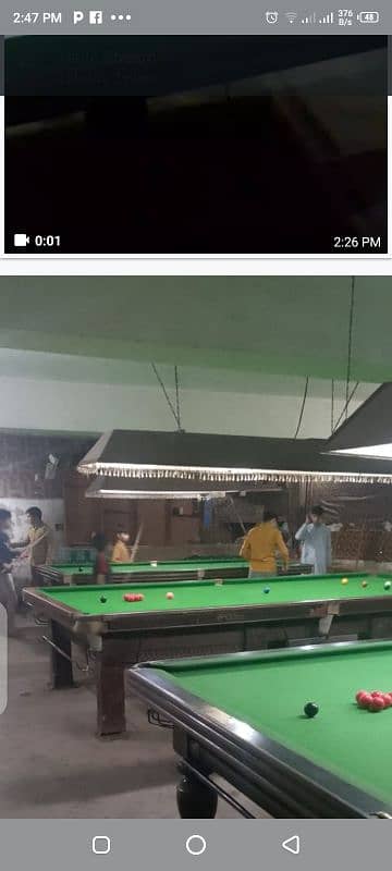 snooker club for sale 1