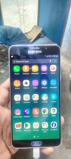 Samsung note 5 original panal no shed