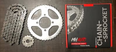 Motorcycle Chain Sprocket Kit (Grari Set) Honda, Suzuki, Yahama