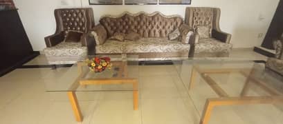 Sofa set 7 seater good condition 10%Off buy on 20 March,2025