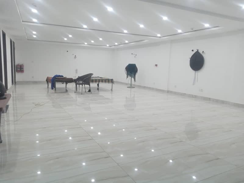 8 Marla Brand New Ground Mezzanine+ Basement Floors For Rent in DHA Lahore Phase 8 Broadway 0